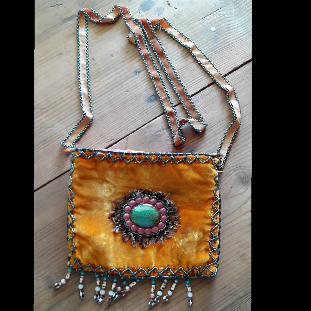 Vintage Velvet Bag